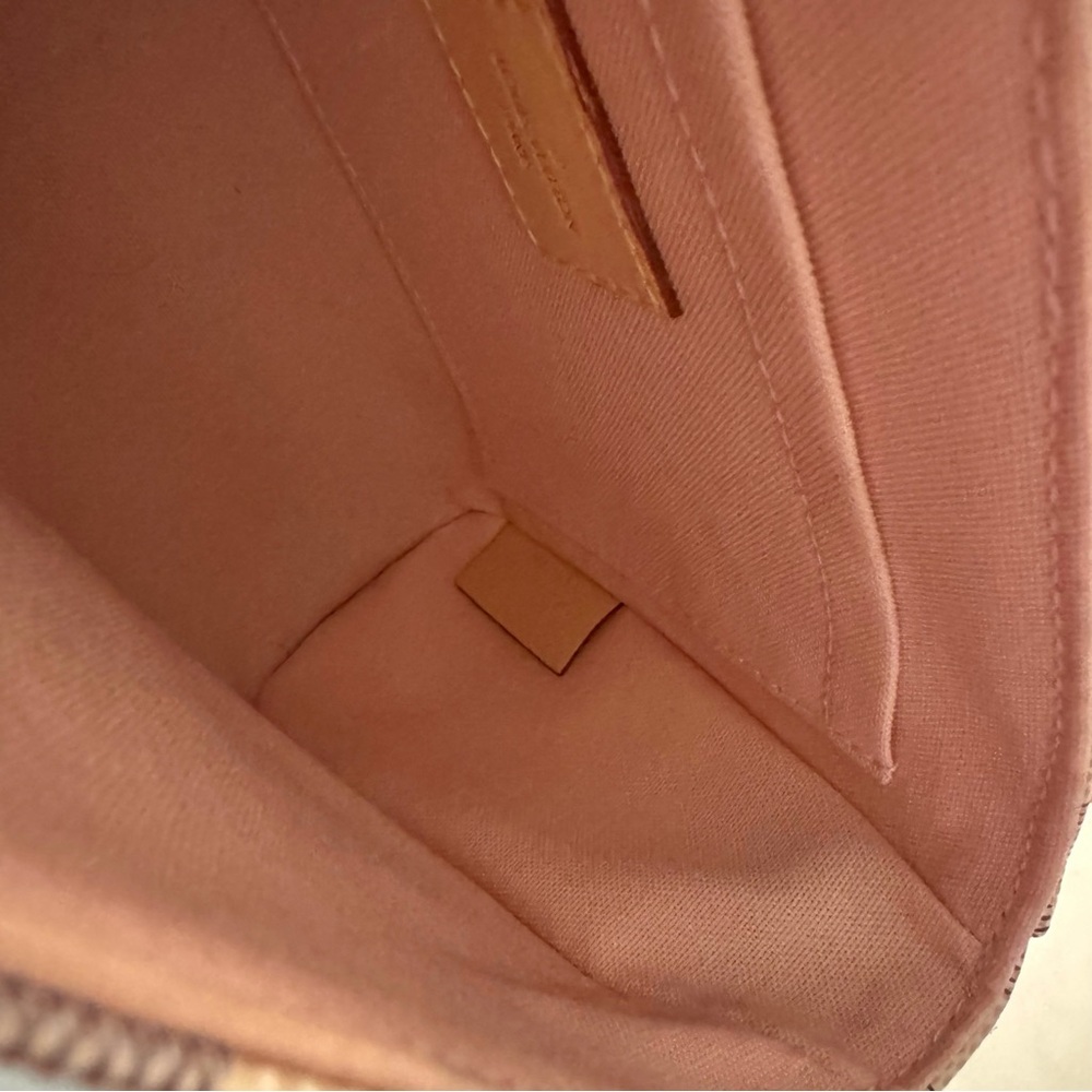 Like New LOUIS VUITTON Damier Azur Croisette Top Handle/Crossbody - Picture 8 of 13